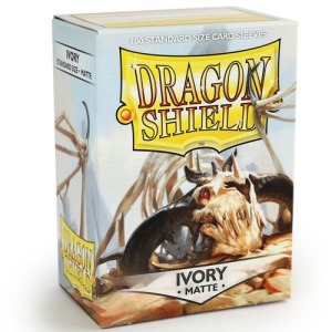 Dragon Shield Sleeves: Matte Ivory (100ct.)